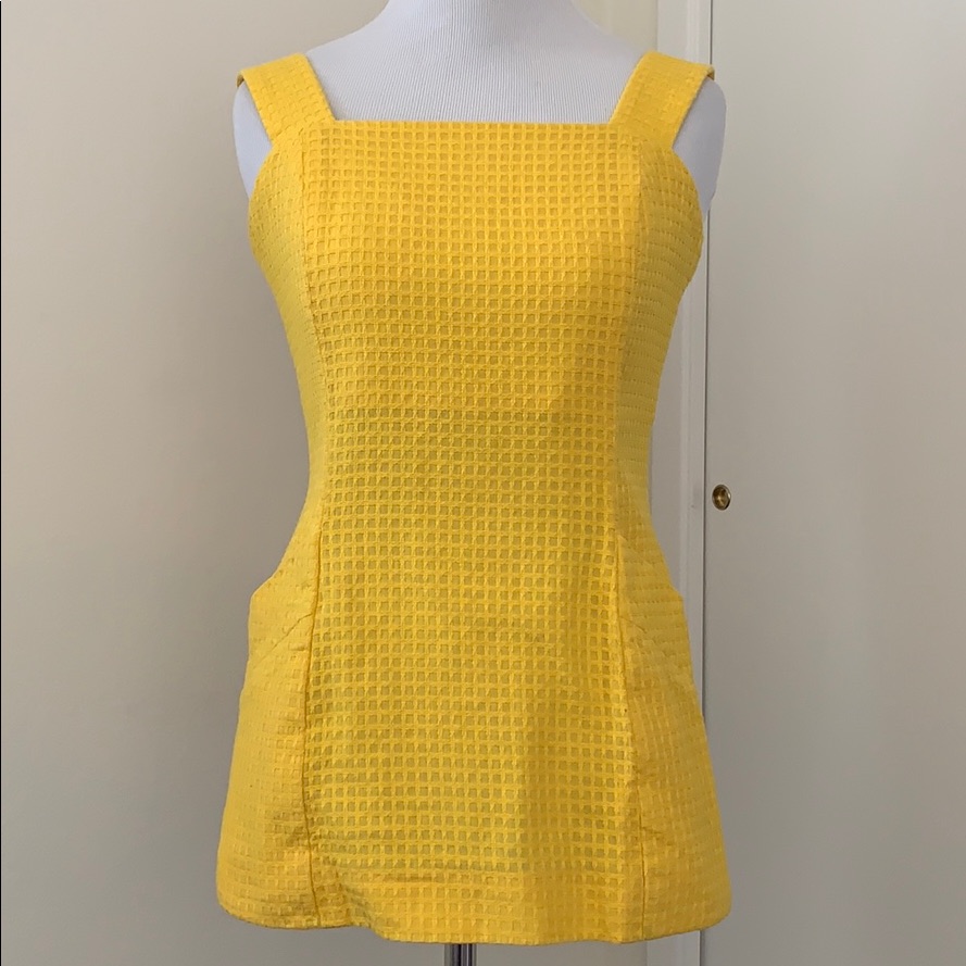 Women’s Yellow Top Novespazio By Noburi Yamafuji